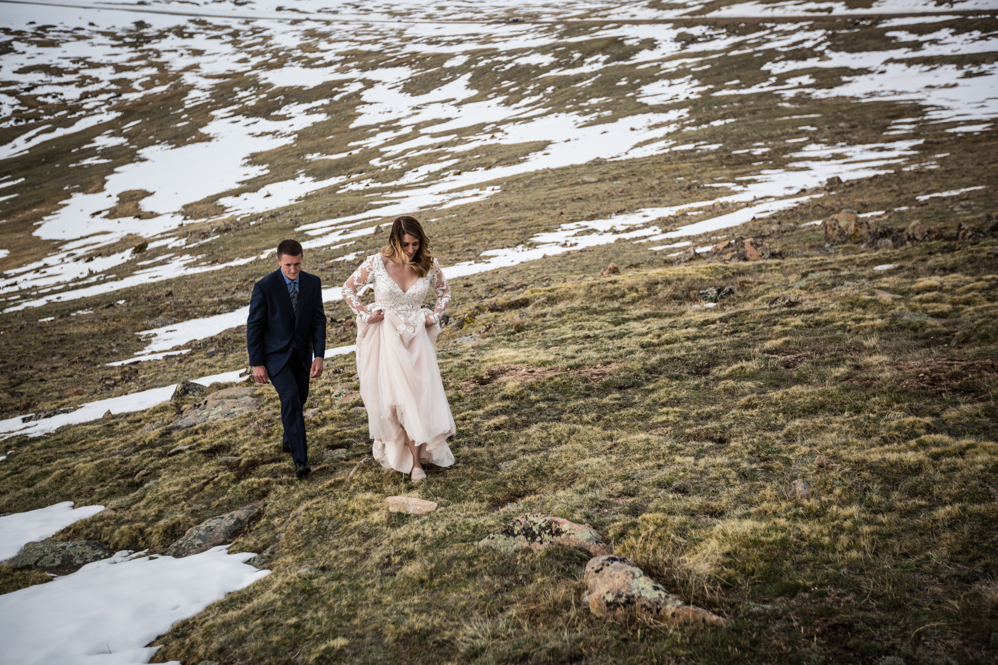 estes park after wedding photos