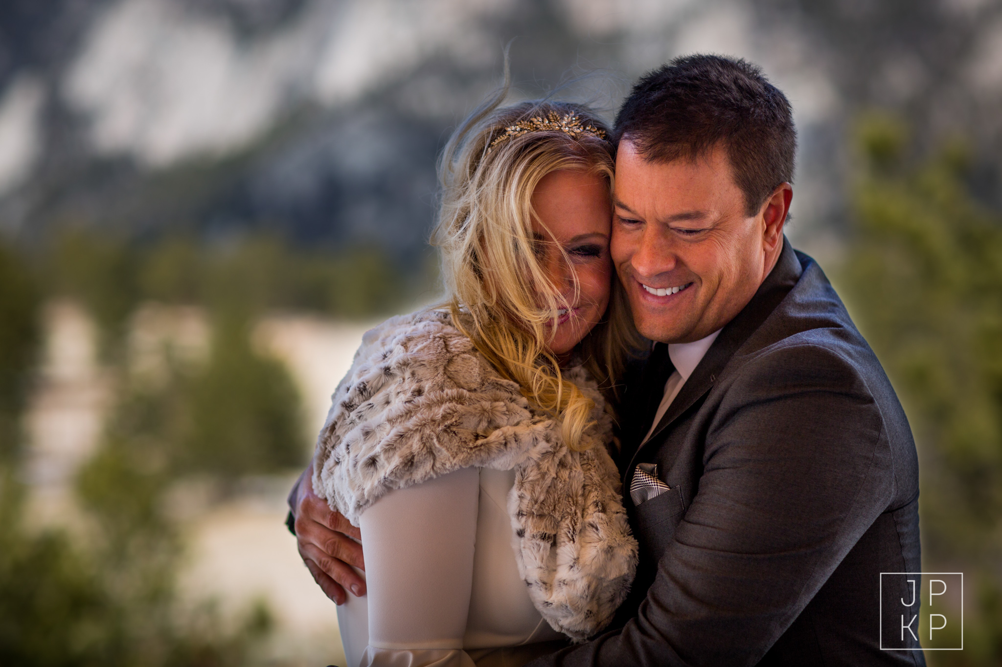 winter black canyon inn wedding