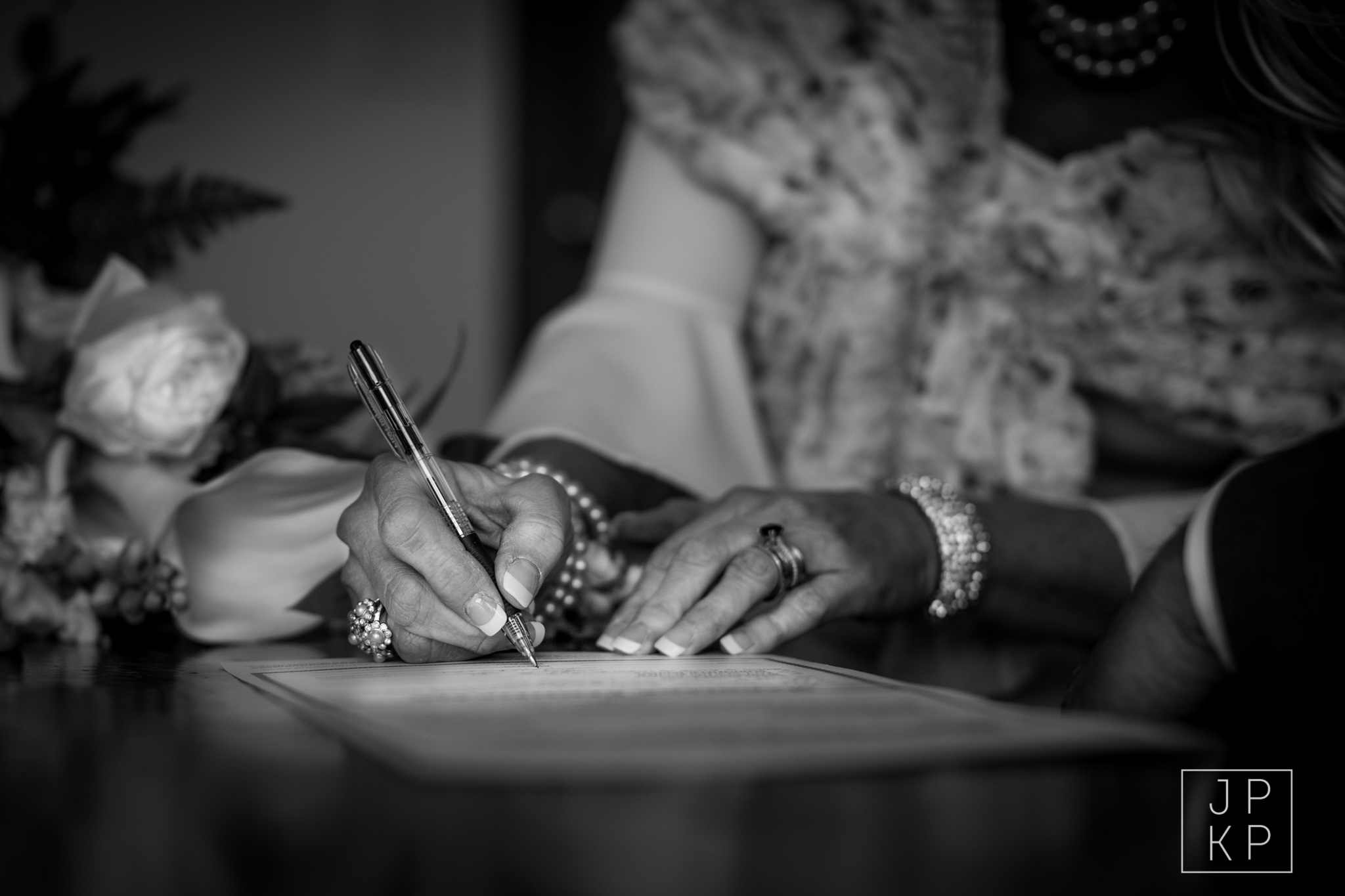 winter black canyon inn wedding