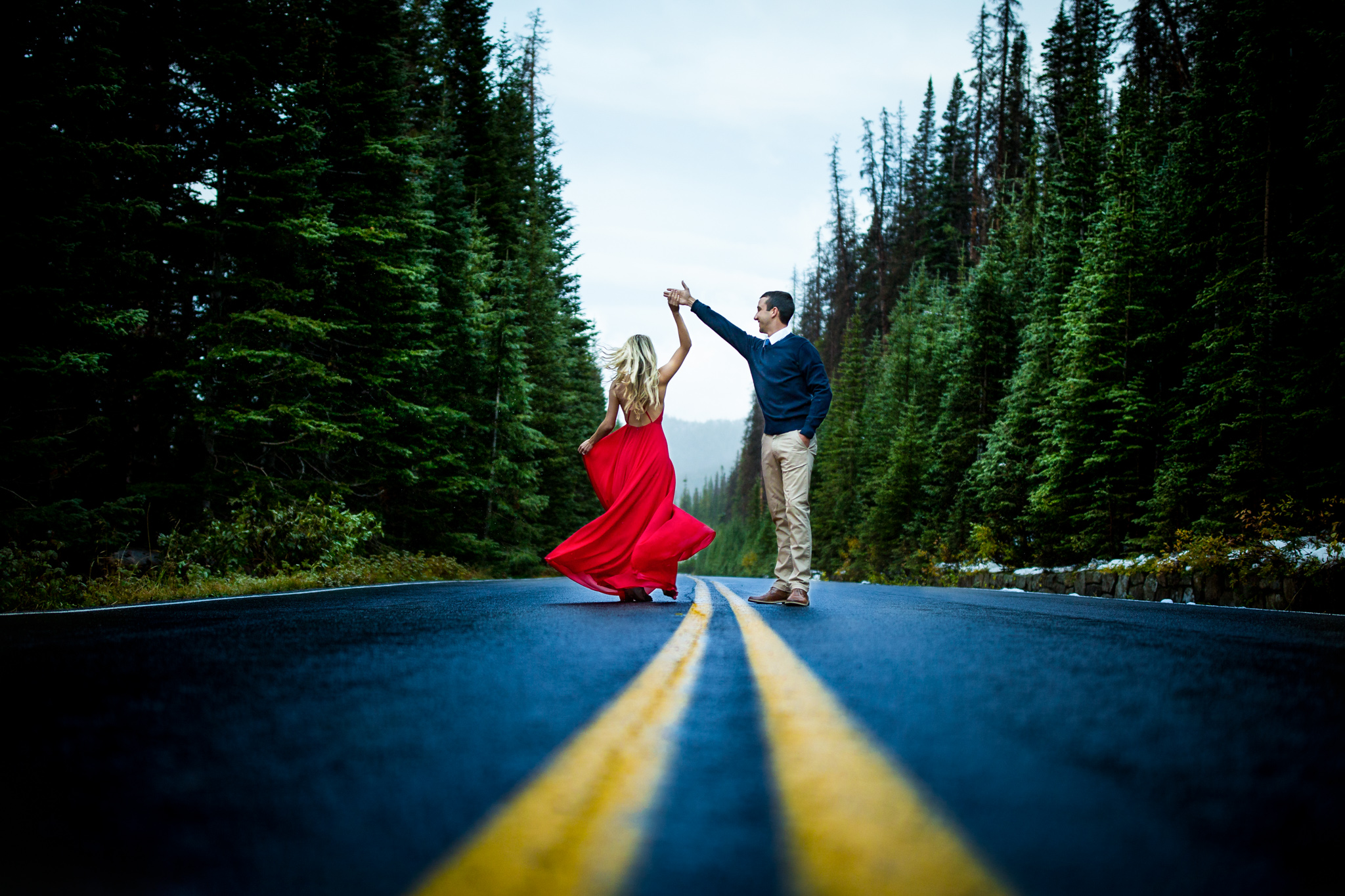 estes park engagement photographer