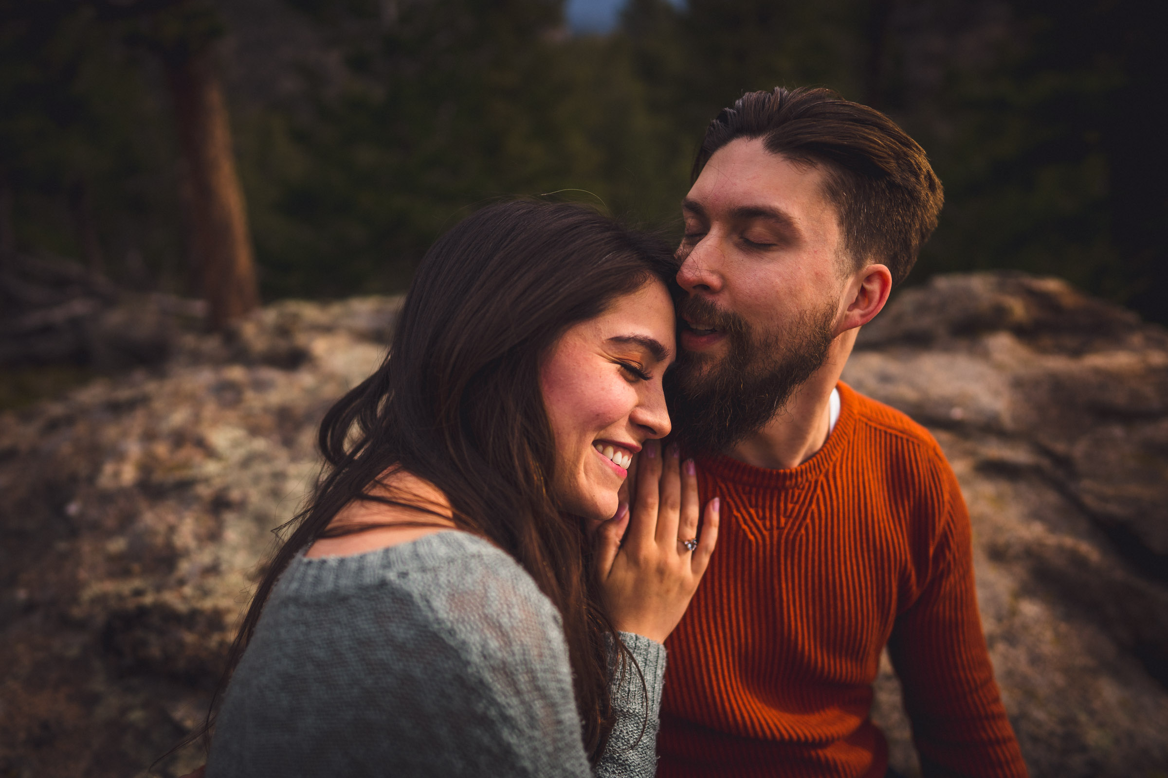 estes park engagement photographer