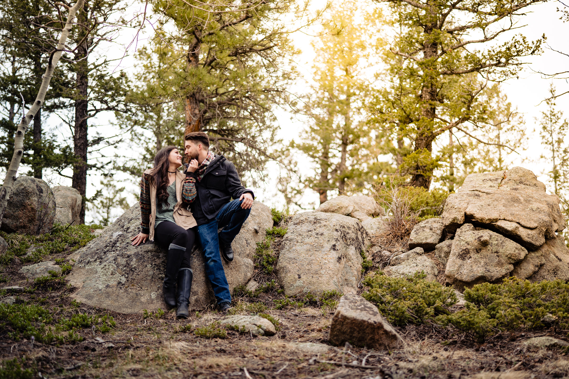 estes park engagement photographer