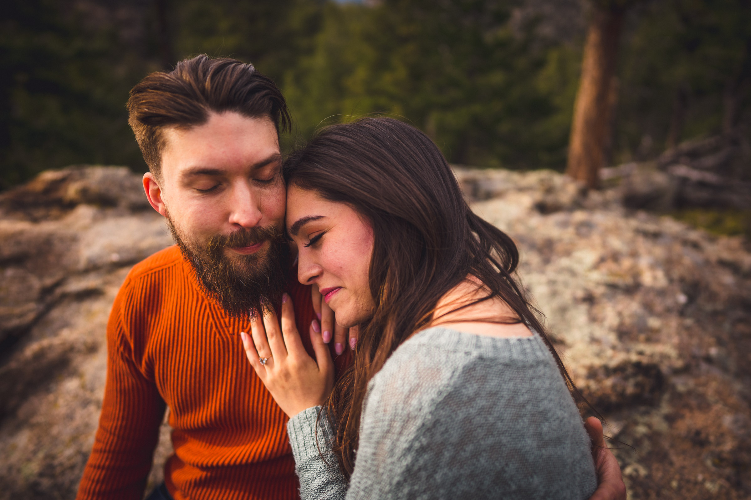estes park engagement photographer