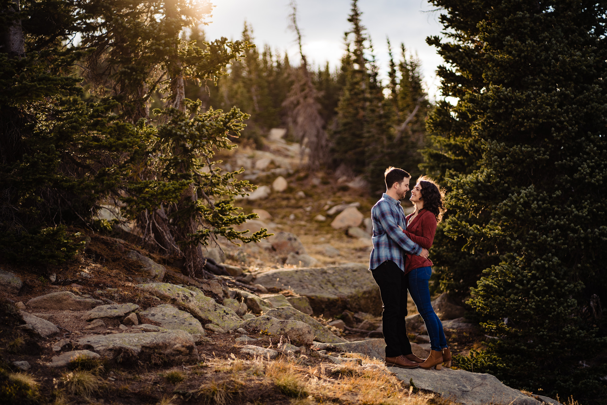 estes park engagement photographer
