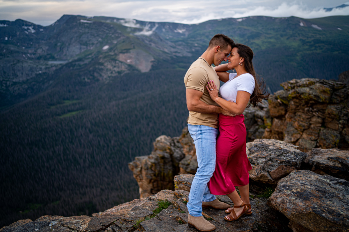 estes park engagement photographer