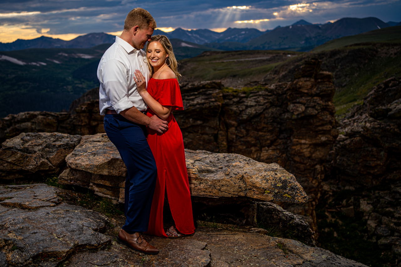 estes park engagement photographer