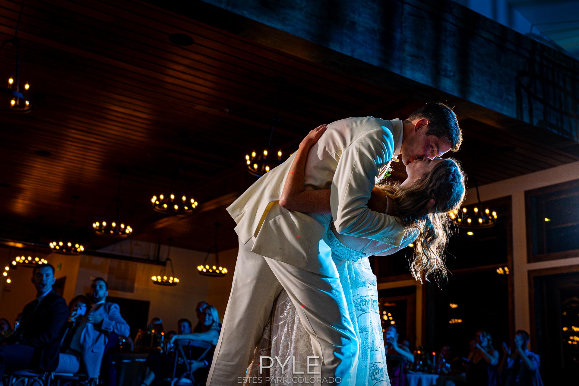 First dance at The Boulders at Black Canyon Inn, Estes Park, Colorado
