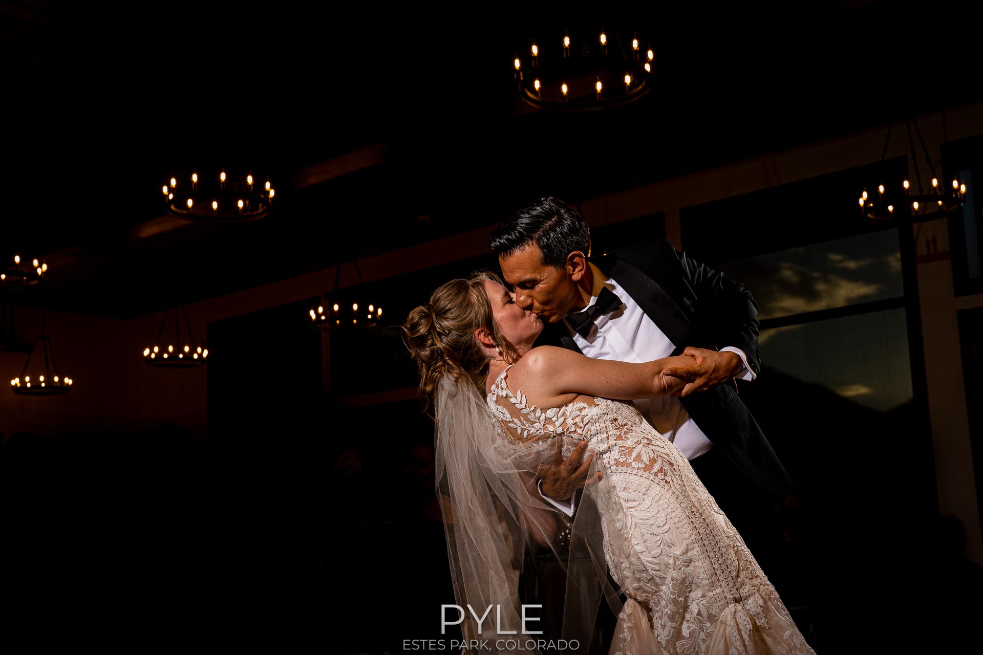 First dance at the Boulders at Black Canyon Inn, here in Estes Park, Colorado