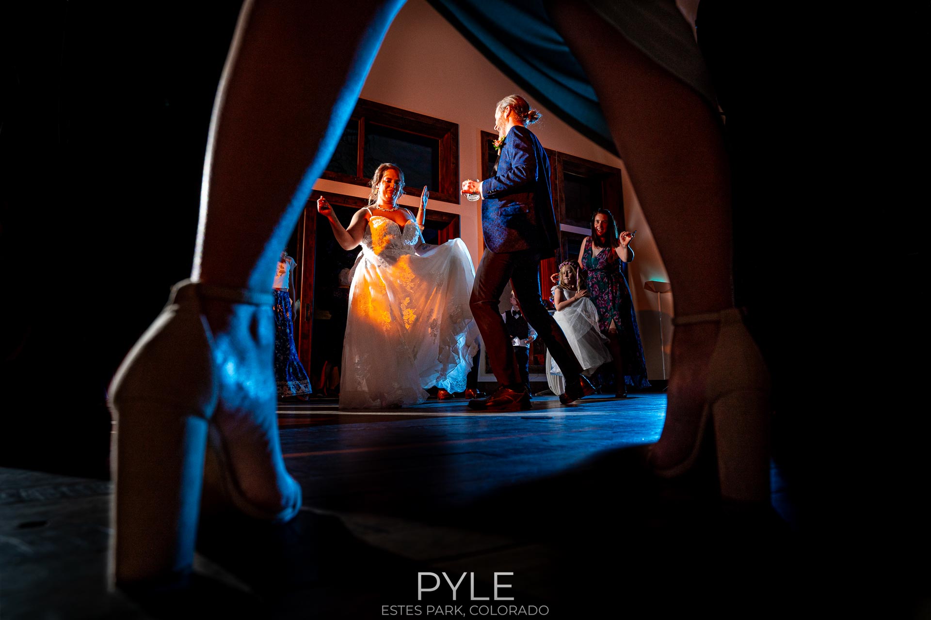 reception photo at the boulders at black canyon inn, estes park colorado