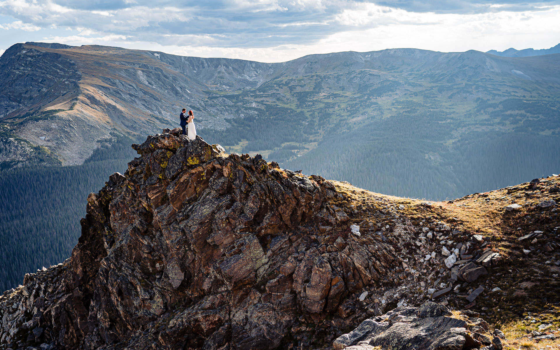 elopement in colorado, by Estes Park locals, Joe and Kari Pyle, Colorado Elopement Photographer