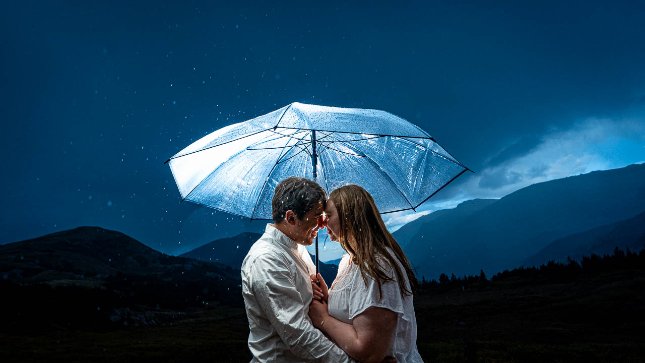 Engagement photo by Estes Park Wedding Photographer