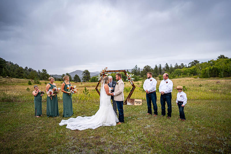 Hermit Park Open Space elopement by Estes Park elopement photographer